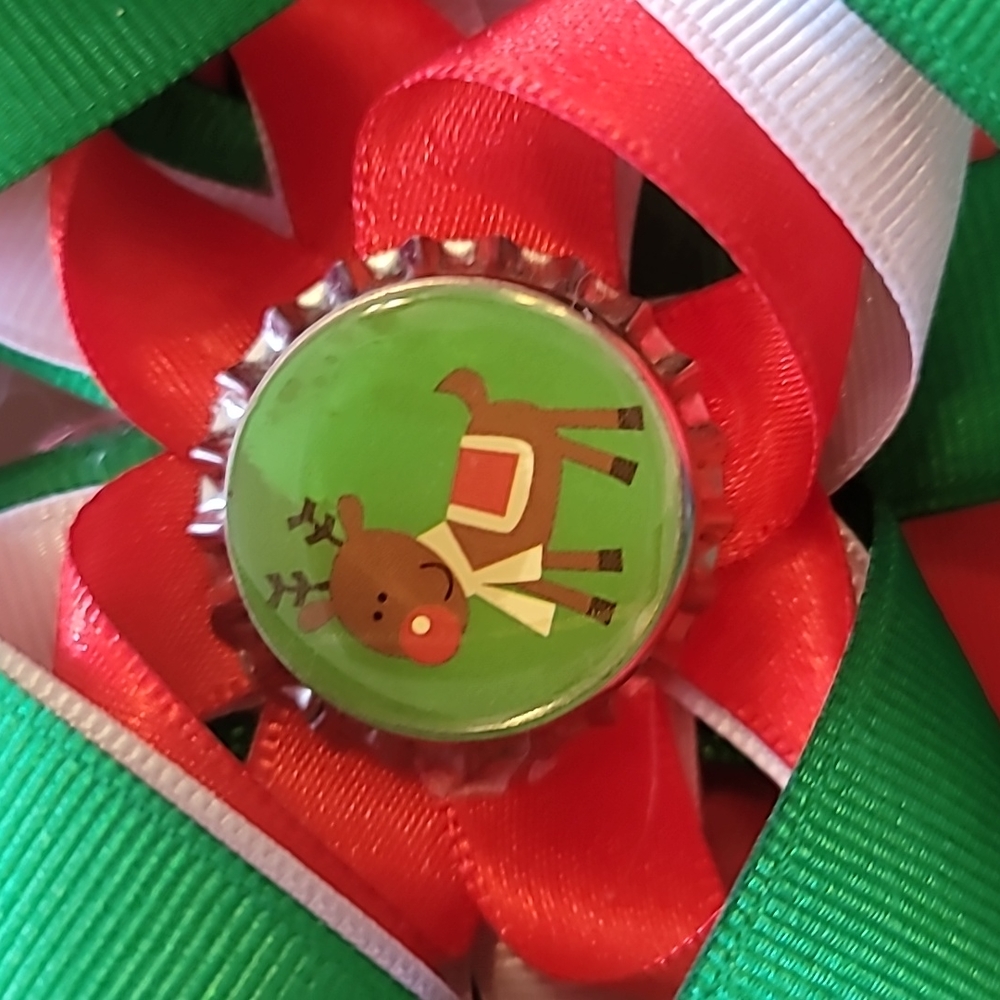 Christmas Hair Bow